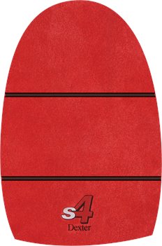 Red Leather Pad Dexter Accessories THE 9-Slide 4 